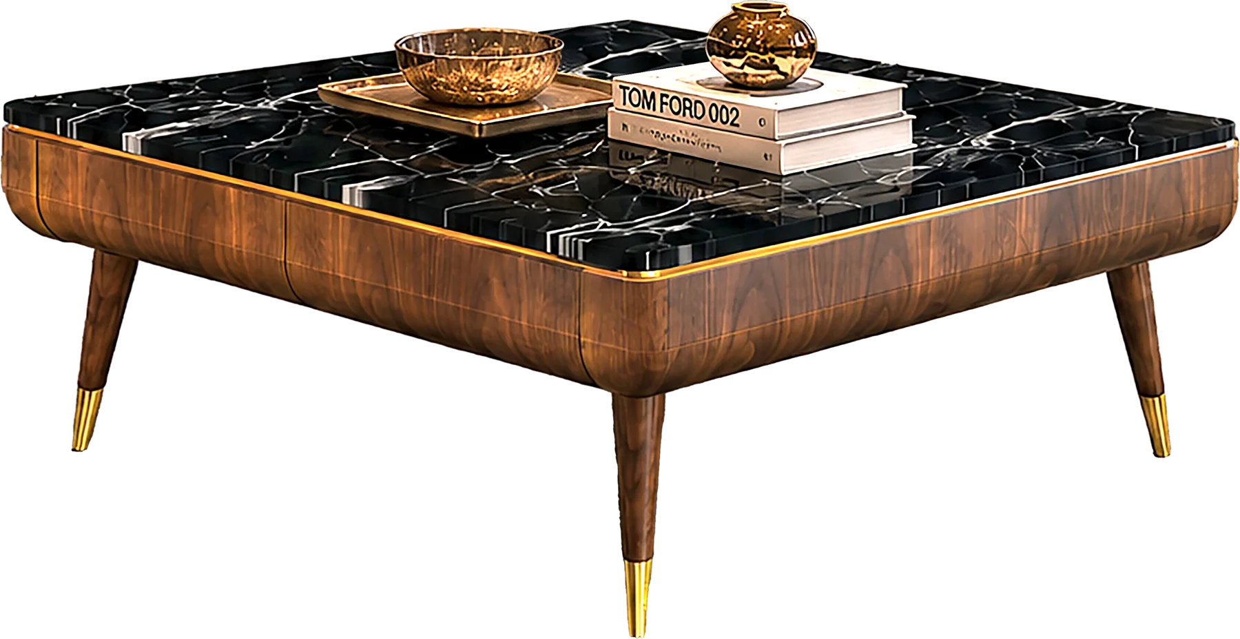 Square coffee table