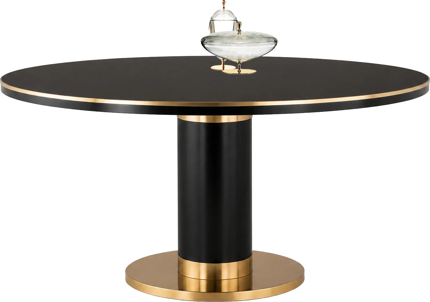 Round dining table