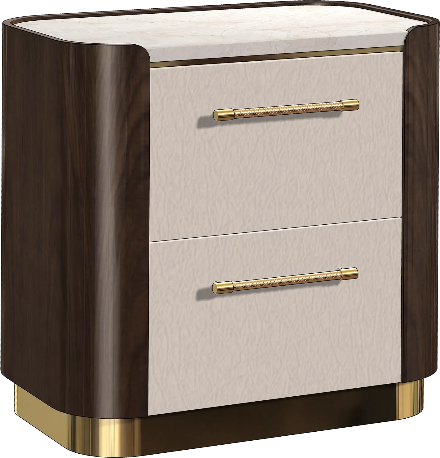 Two-drawer night table