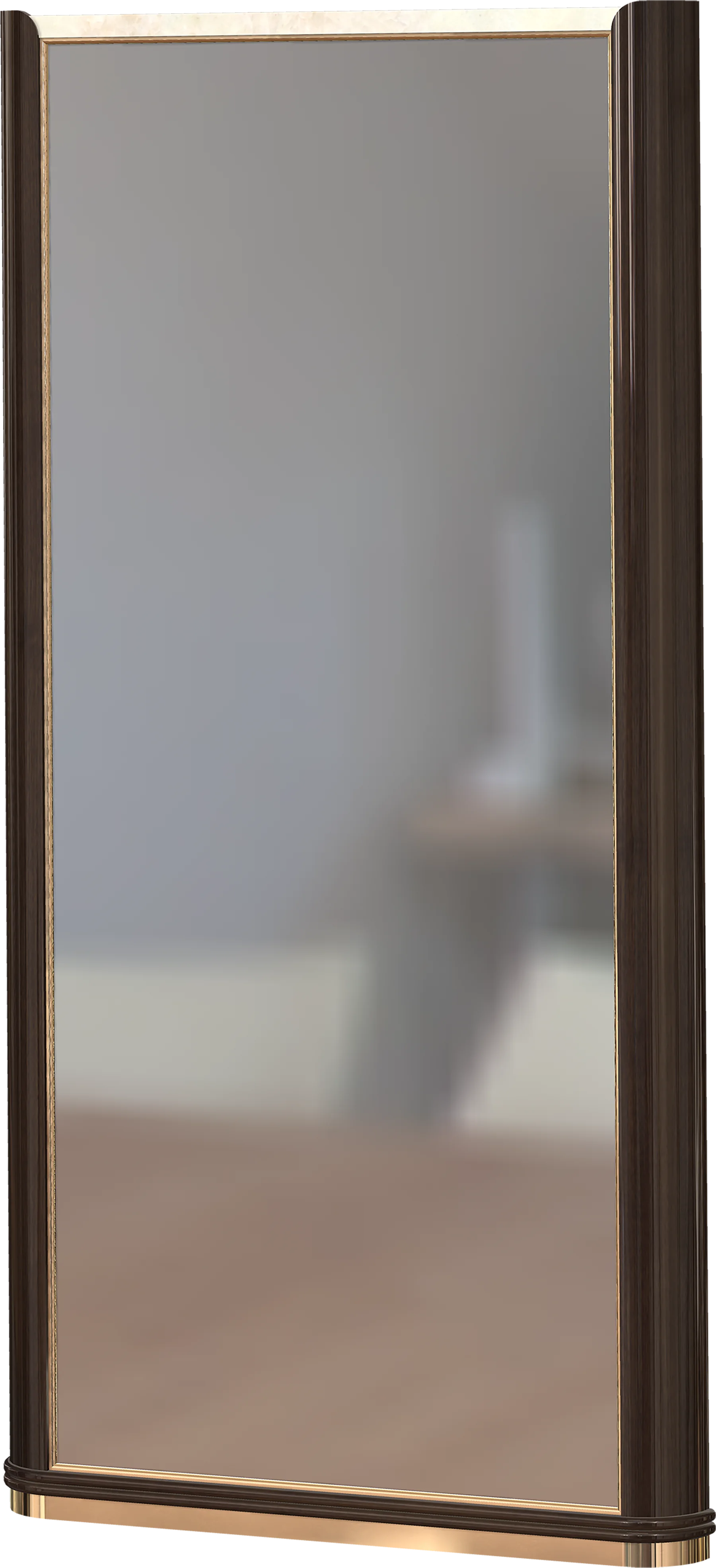 Vertical vanity mirror