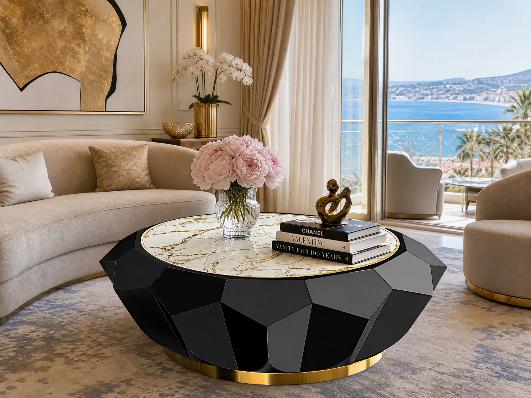 Jewel in a luxury interior.