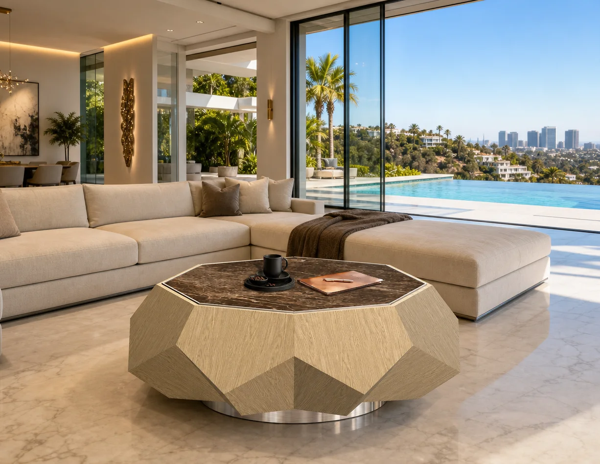 Stella oak in a luxury interior.
